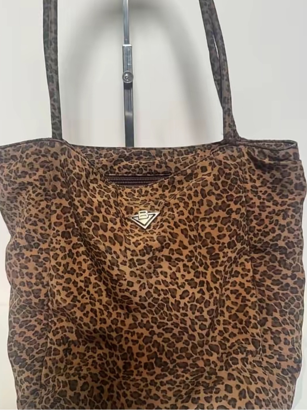 Bottega Veneta Leopard Print Tote in Brown and Black
